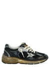 Golden Goose Running Dad Net And Nappa Upper Suede Star Shoes