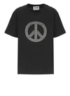 Moschino Jeans Woman T-shirt Black Size L Cotton In Black
