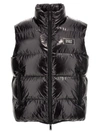 Dsquared2 Shiny Ripstop Down Vest In Black