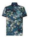 ETRO POLO SHIRT WITH FLORAL PRINT
