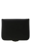 Apc A.p.c. Man Black Leather Card Holder In Black