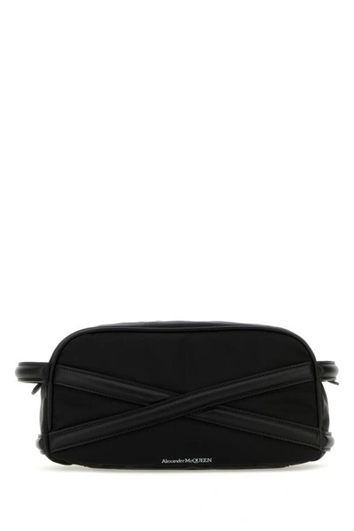 Alexander Mcqueen Men Beauty Case With Logo In Black