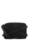 ALEXANDER MCQUEEN ALEXANDER MCQUEEN MAN BLACK NYLON HARNESS CROSSBODY BAG