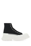 Alexander Mcqueen Alexander Mc Queen Tread Slick Ankle Boots In Black