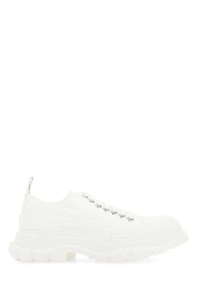 Alexander Mcqueen Tread Slick Sneakers In White
