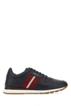 Bally Contemporary Low-top Sneakers With Perforated Design In Blue
