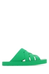 Bottega Veneta Parakeet Crossover Strap Slides In Green