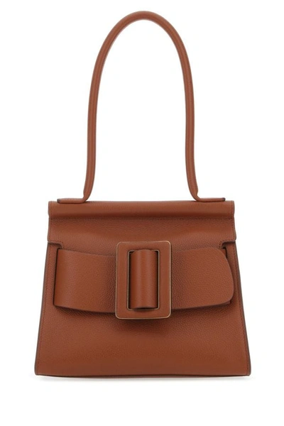 Boyy Karl 24 Buckle Detailed Tote Bag In Brown