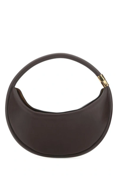 Boyy Women Grape Leather Disc 30 Handbag In Purple