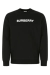 BURBERRY BURBERRY MAN BLACK COTTON SWEATSHIRT