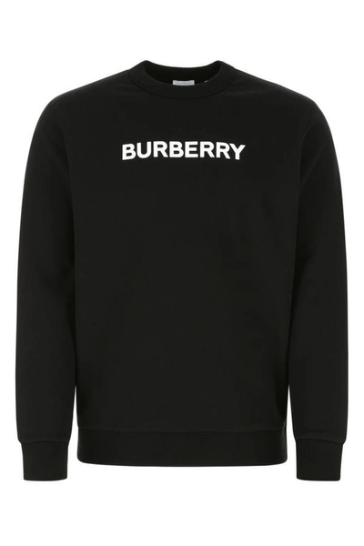 Burberry Man Black Cotton Sweatshirt