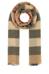 BURBERRY BURBERRY UNISEX EMBROIDERED CASHMERE SCARF
