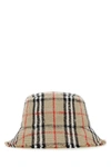 Burberry Vintage Check Boucle Wool-blend Bucket Hat In Multicolor