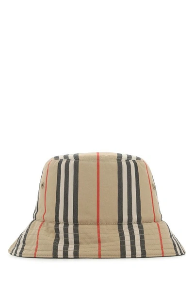 Burberry Embroidered Cotton Hat Nd  Donna Xl In Multicolor