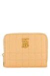 BURBERRY BURBERRY WOMAN PEACH NAPPA LEATHER WALLET