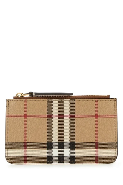 BURBERRY BURBERRY WOMAN PRINTED CANVAS COIN PURSE