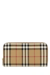 BURBERRY BURBERRY WOMAN PRINTED CANVAS WALLET