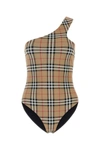 BURBERRY BURBERRY WOMAN PRINTED STRETCH NYLON SWIMSUIT
