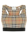 Burberry Dalby Check Sport Top In Multicolor