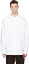 OFF-WHITE White Brushed Arrows Shirt