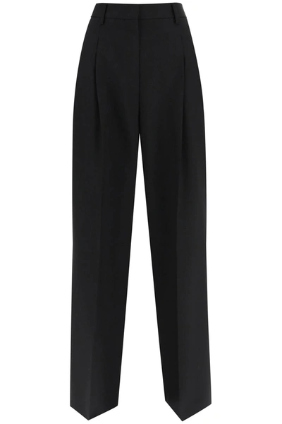 BURBERRY BURBERRY WOOL PANTS WITH DARTS WOMEN