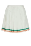 Casablanca Casaway Tennis Mini Skirt In White