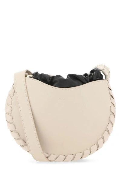 Chloé Chloe Women Powder Pink Leather Small Mate Crossbody Bag