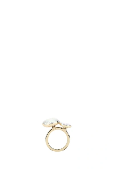 Cult Gaia Suri Ring Set Nd  Donna S In Gold