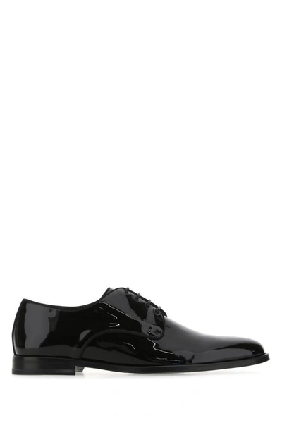 Dolce & Gabbana Man Lace-up Shoes Black Size 7.5 Leather