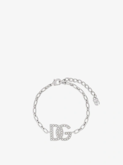Dolce & Gabbana Man Bracelet Man Silver Bracelets