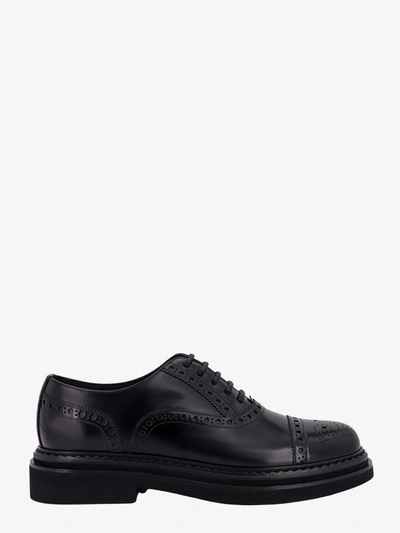 Dolce & Gabbana Man Lace-up Shoe Man Black Lace Up