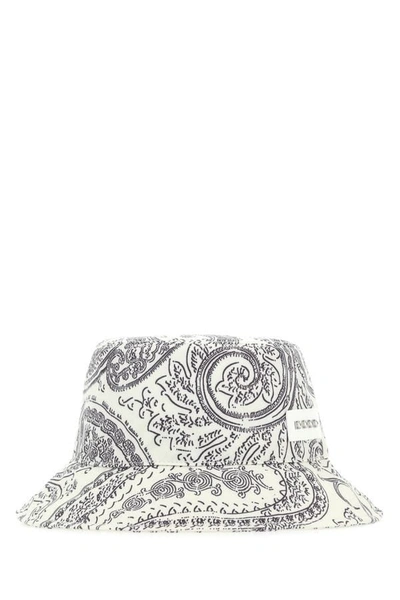 Etro Paisley-print Bucket Hat In White