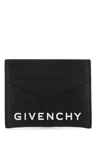 Givenchy Woman Black Leather Card Holder