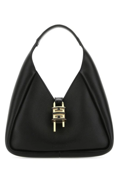 Givenchy Medium G-hobo Shoulder Bag In Black