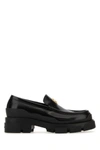 GIVENCHY GIVENCHY WOMAN BLACK LEATHER TERRA LOAFERS