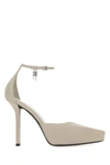 GIVENCHY GIVENCHY WOMAN SAND LEATHER G-LOCK PUMPS