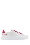 GIVENCHY GIVENCHY WOMAN WHITE LEATHER CITY SPORT SNEAKERS