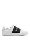 GIVENCHY GIVENCHY WOMEN WHITE WEBBING LOW-TOP SNEAKERS