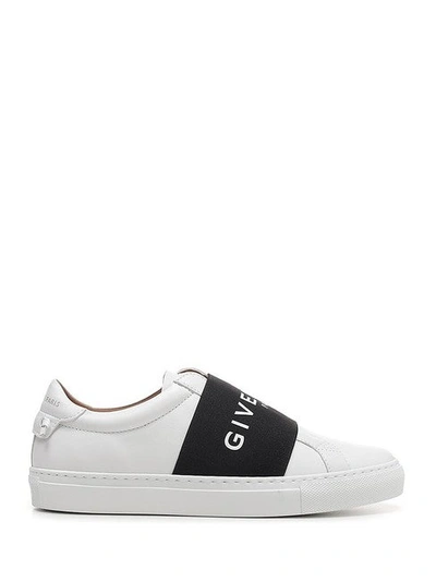 Givenchy Women White Webbing Low-top Sneakers