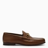 GUCCI GUCCI BROWN MOCCASIN WITH HORSEBIT 1953 MEN