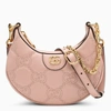 GUCCI GUCCI PINK QUILTED GG MINI BAG WOMEN