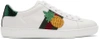 GUCCI White Pineapple & Ladybug Ace Sneakers,431920 A38G0