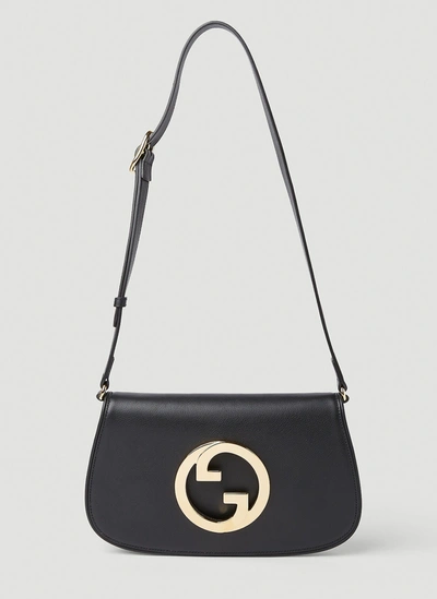 Gucci Mini Blondie Shoulder Bag In Black