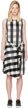 RAG & BONE Black & White Check Brighton Dress