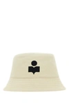 Isabel Marant Women Ivory Cotton Haley Bucket Hat In White