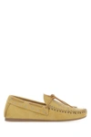 ISABEL MARANT ISABEL MARANT WOMAN MUSTARD SUEDE FREEN LOAFERS