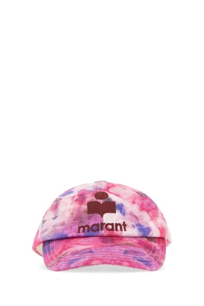 Isabel Marant Woman Printed Cotton Tyron Baseball Cap In Multicolor