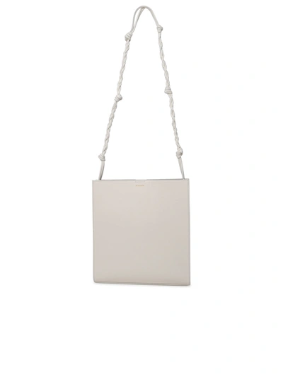 Jil Sander Tangle Bag. In White