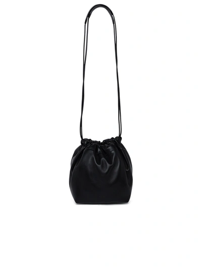 Jil Sander Black Leather Bag Woman