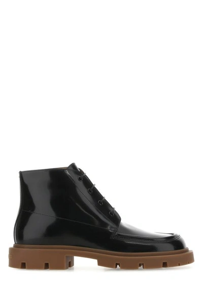 Maison Margiela Man Ankle Boots Black Size 12 Soft Leather